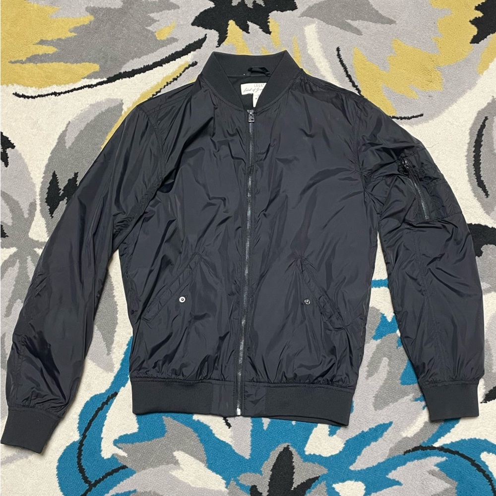 Black Bomber Jacket